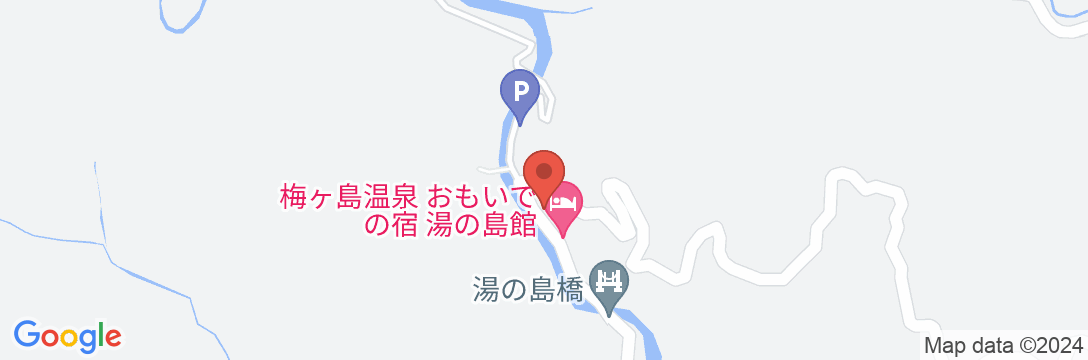いにしえの宿 梅ヶ島温泉泉屋旅館の地図