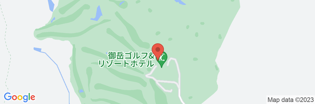 御岳ゴルフ&リゾートホテルの地図