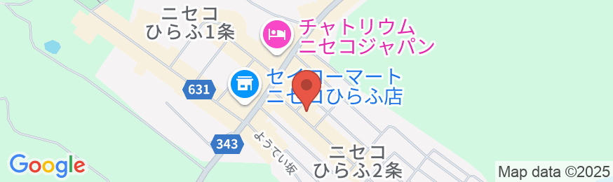 Akazoraの地図