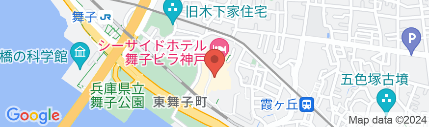 シーサイドホテル舞子ビラ神戸の地図