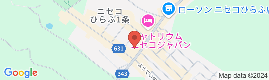 ニセコセントラル ミハラシアパートメントの地図