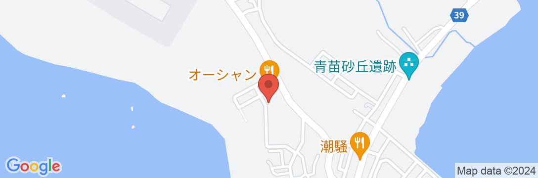 民宿 ナッツ <奥尻島>の地図