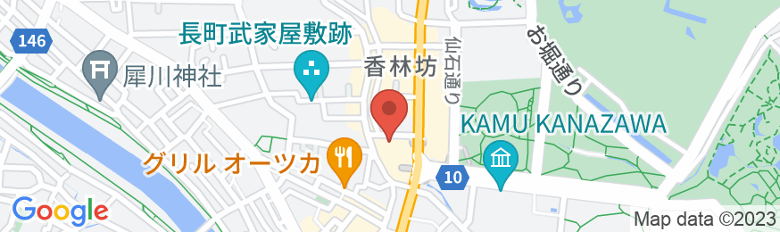 金沢東急ホテルの地図
