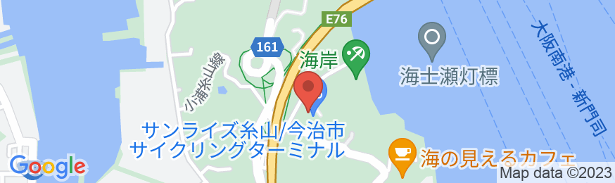 サンライズ糸山の地図