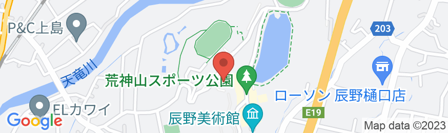 たつの荒神山温泉 たつのパークホテルの地図