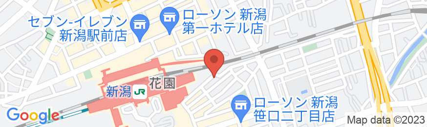 新潟イーストホテルの地図