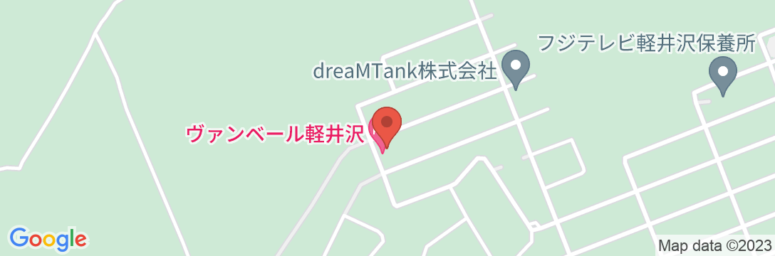 ヴァンベール軽井沢の地図