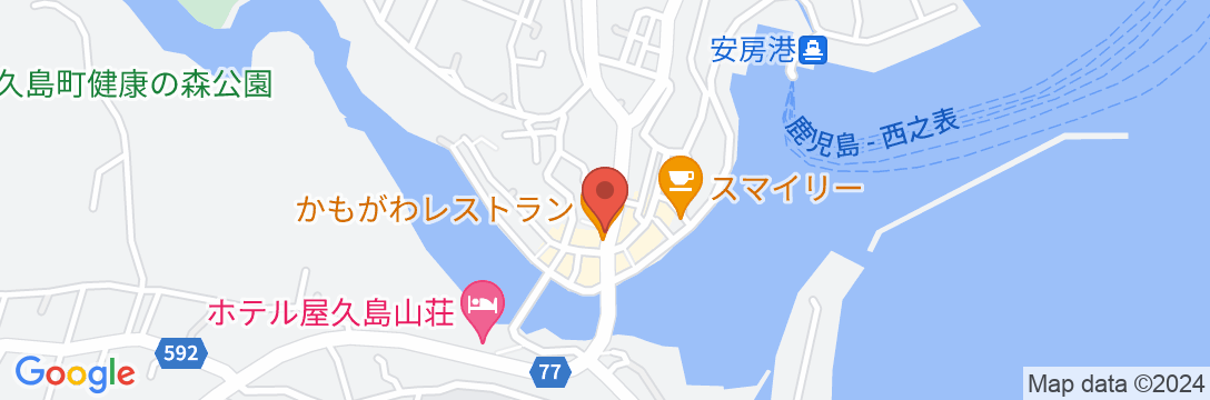 一軒宿 チロル <屋久島>の地図