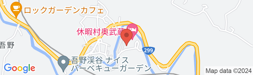 休暇村 奥武蔵の地図