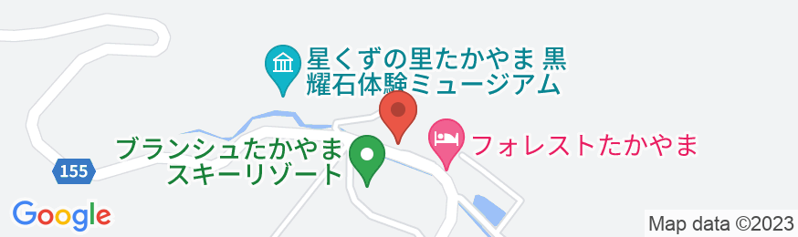 ペンション ウイング <長野県小県郡>の地図