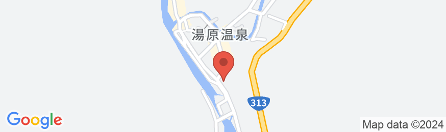 Tabist すぱゆばら 岡山湯原温泉の地図