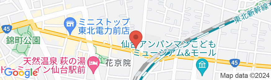 ホテルパーク仙台IIの地図