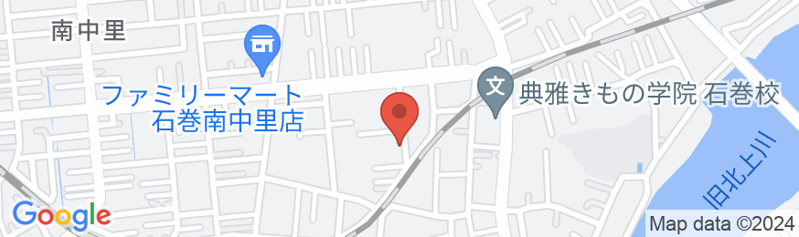 石巻アパートメントホテルの地図
