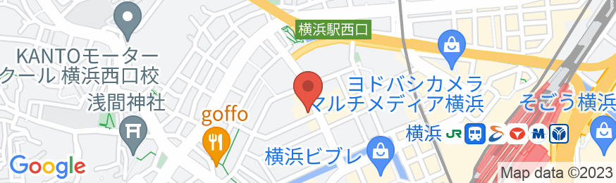 ホテルプラム(HOTEL PLUMM)横浜の地図