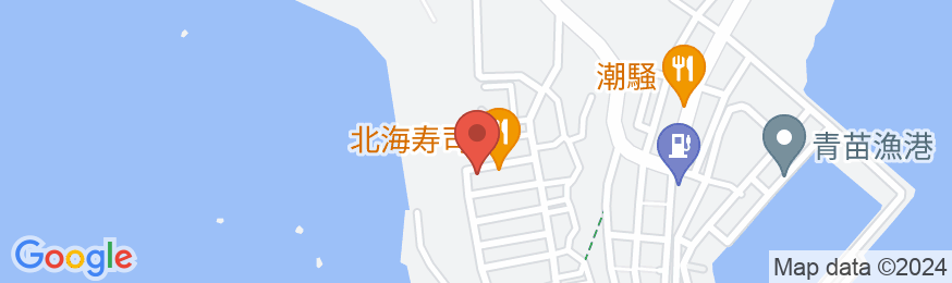 旅館 青葉荘 <奥尻島>の地図