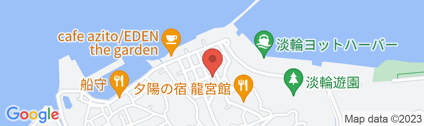 ゲストハウス岬(淡輪ハウス)の地図