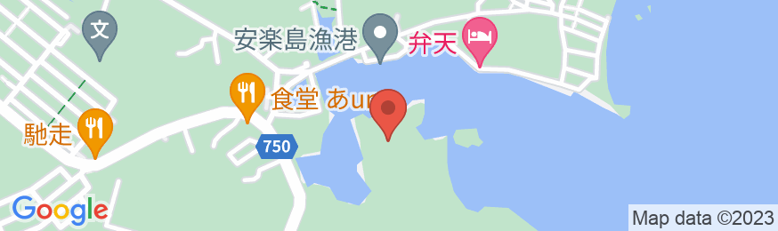 伊勢志摩の隠れ宿 あらしまの地図