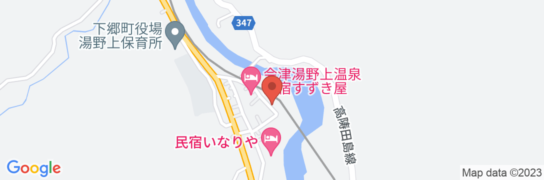 蕎宿湯神の地図
