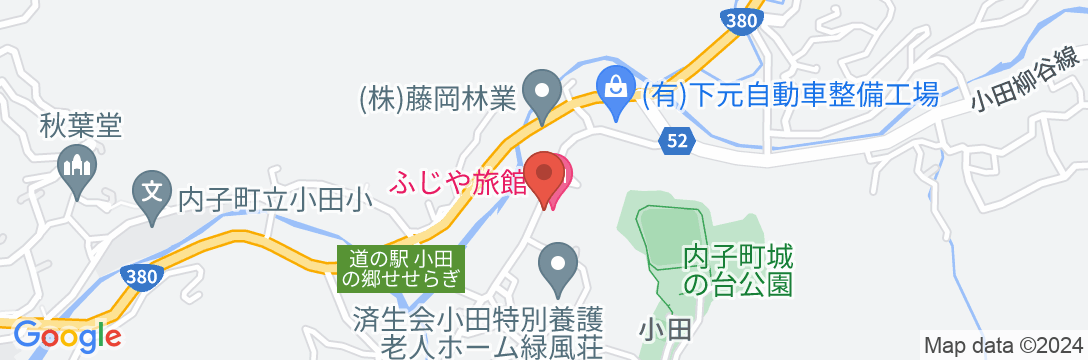 ふじや旅館 <愛媛県>の地図