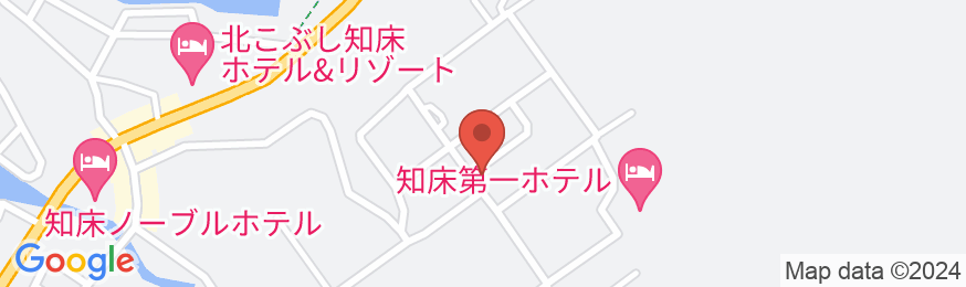 知床 温泉民宿たんぽぽの地図