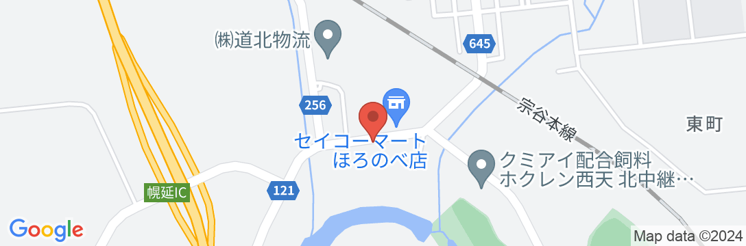 民宿名山荘の地図