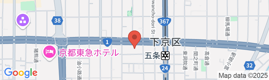 貴楽庵の地図