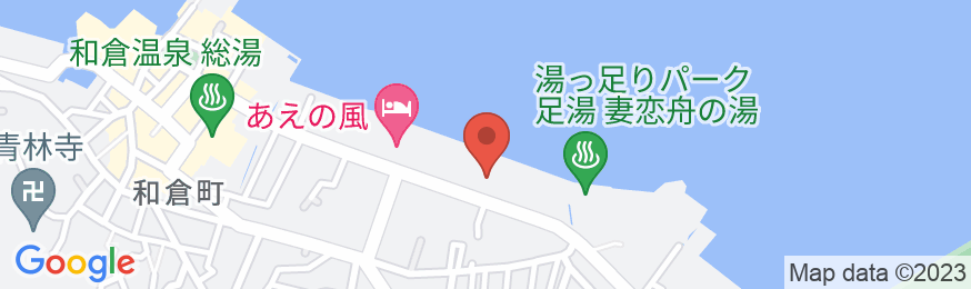 和倉温泉 ホテル海望の地図