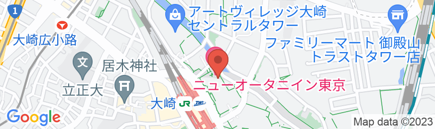 ニューオータニイン東京の地図