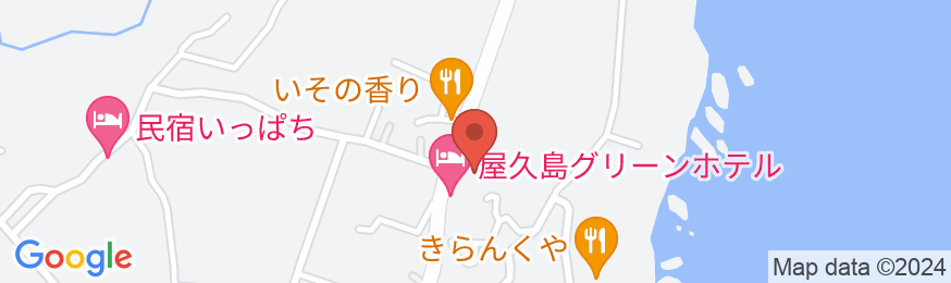 ecohotel SORA <屋久島>の地図