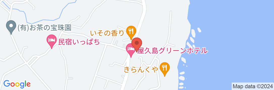 ecohotel SORA <屋久島>の地図
