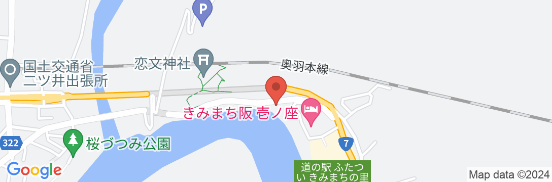 きみまち阪 壱ノ座の地図