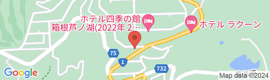 箱根エレガンスの地図