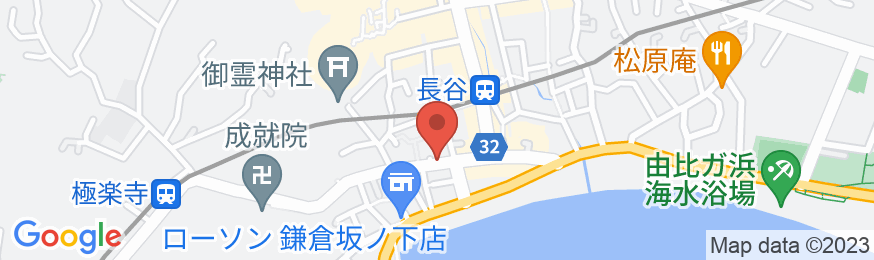 IZA鎌倉 ゲストハウス&バーの地図