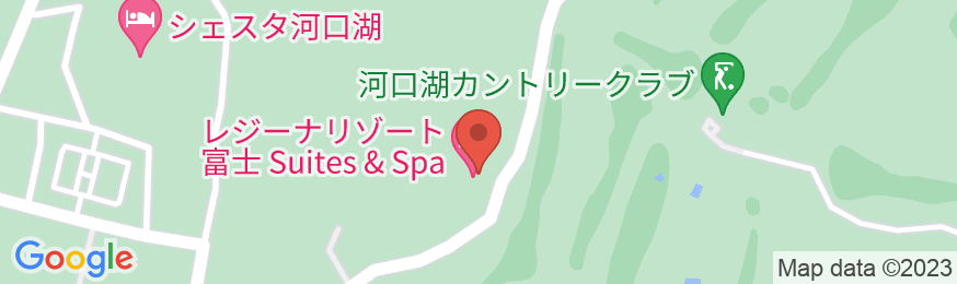 レジーナリゾート富士 Suites&Spaの地図