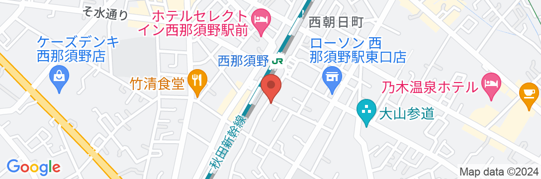 ホテル和島屋の地図