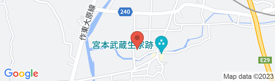 リゾート武蔵の里の地図