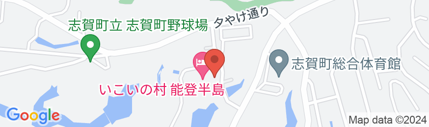 志賀の郷温泉 いこいの村 能登半島の地図
