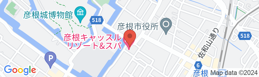 彦根キャッスル リゾート&スパの地図
