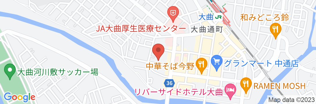 丸の内ホテル<秋田県>の地図