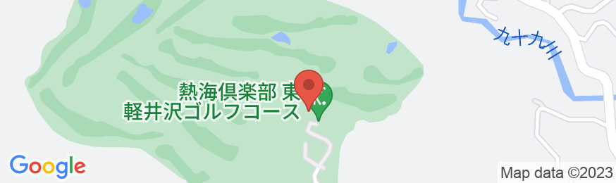 熱海倶楽部 東軽井沢ホテルの地図