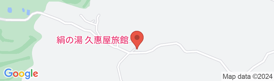 猪ノ田温泉 絹の湯 久惠屋旅館(ひさえや)の地図