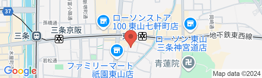 京小宿 古川みやびの地図