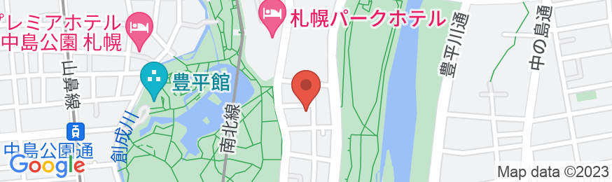 ホテルマイステイズ札幌中島公園別館の地図