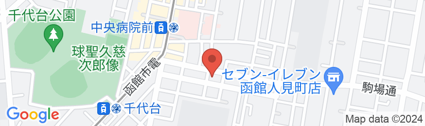 ゲストハウス 函館サザンの地図