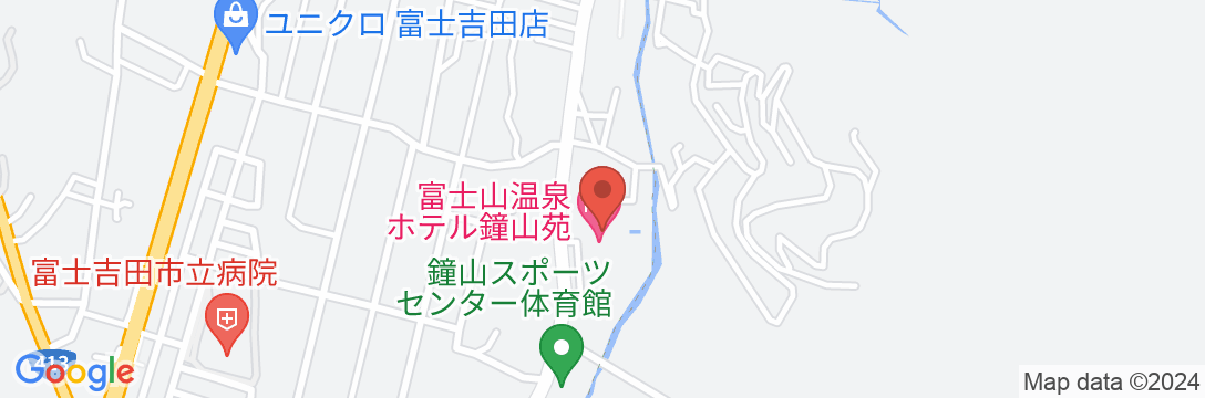 富士山温泉 別墅然然(べっしょ ささ)の地図