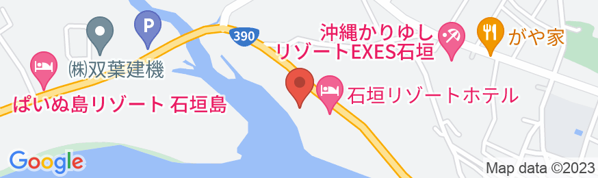 石垣リゾートホテル<石垣島>の地図
