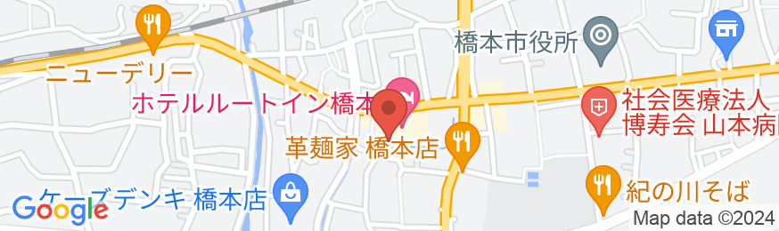 ホテル ルートイン橋本の地図