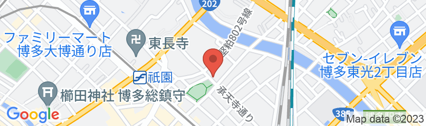 冷泉閣ホテル駅前の地図