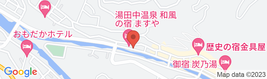 湯田中温泉 山崎屋旅館<長野県下高井郡>の地図