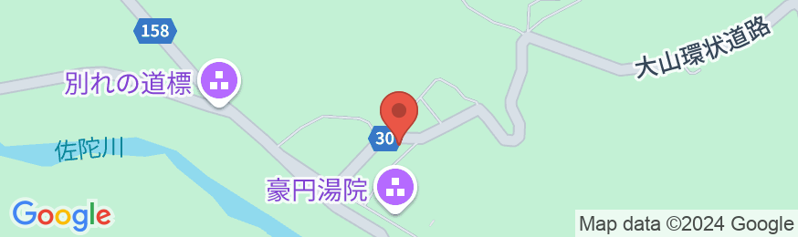 アルペン山荘の地図